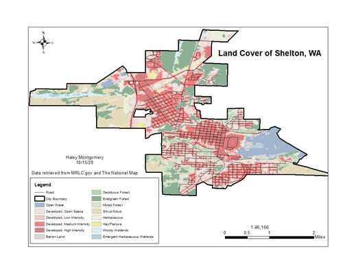 NLCD of Shelton, WA