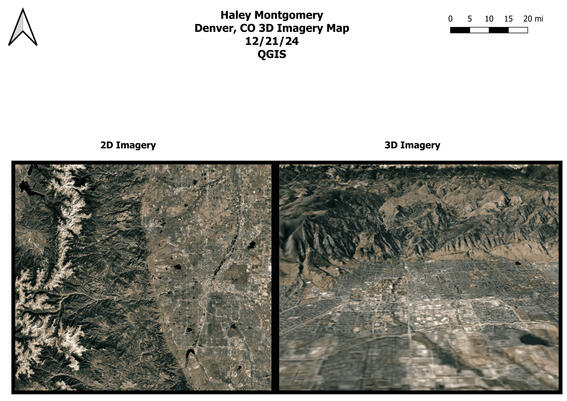 3D Image of Denver, CO
