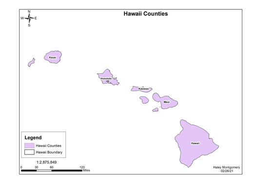 Hawaii Counties